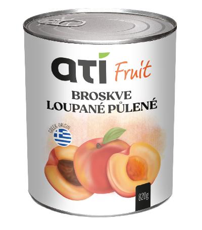 ATI Fruit broskve pulene 820ml