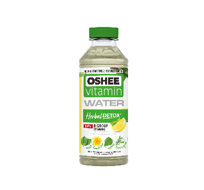OSHEE vitamínová voda Detox  s bylinkami