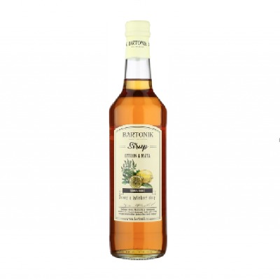 Bartonik Sirup citron & máta