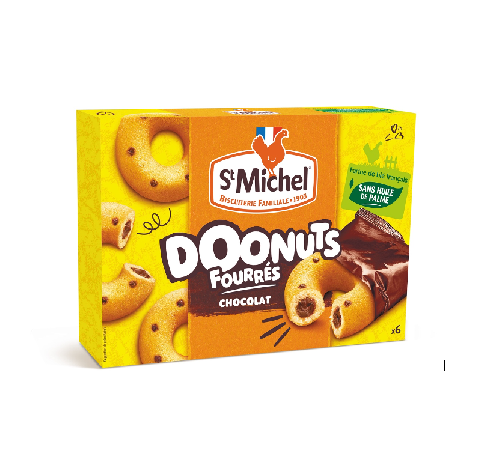 St Michel plnene donuty