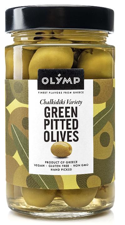 Olymp zelené olivy bez pecky