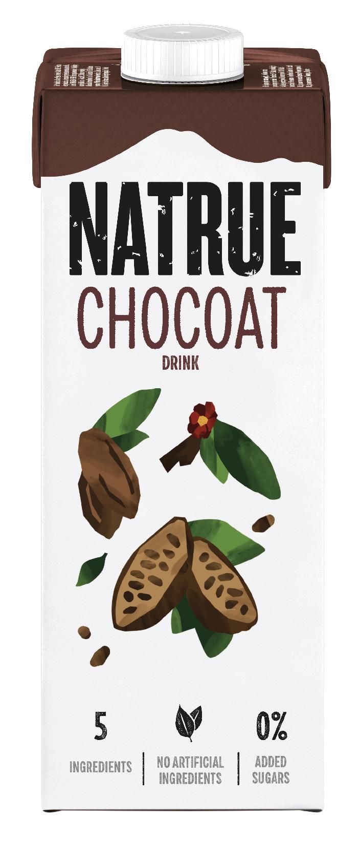 Natrue Ovesný nápoj s kakaem 1L