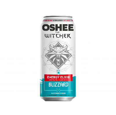 OSHEE Witcher Energy drink jahoda-limeta