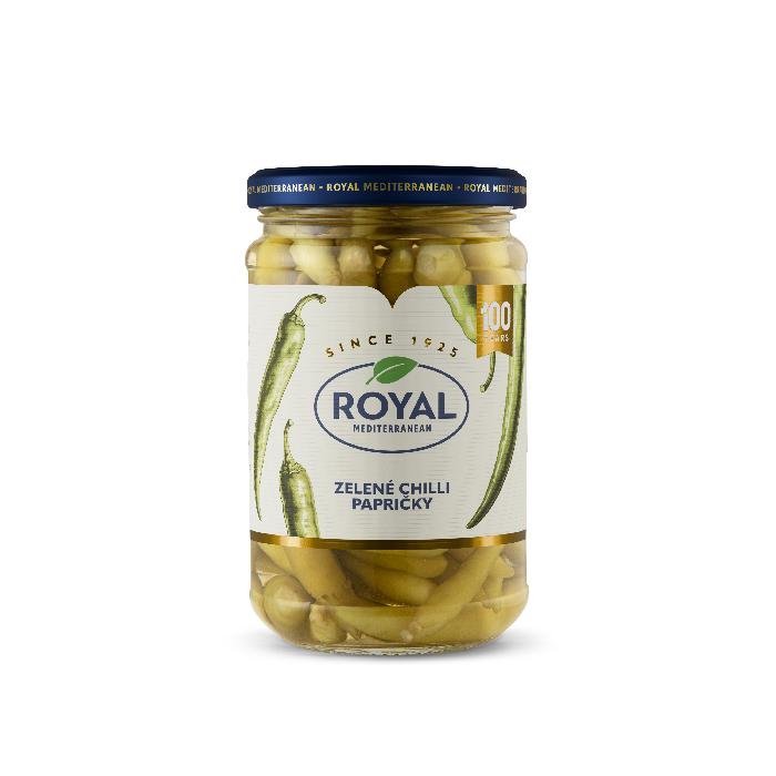 Royal Zelené chilli papričky
