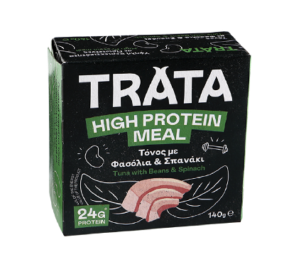 TRATA High Protein Meal Tuňák s fazolemi a špenátem