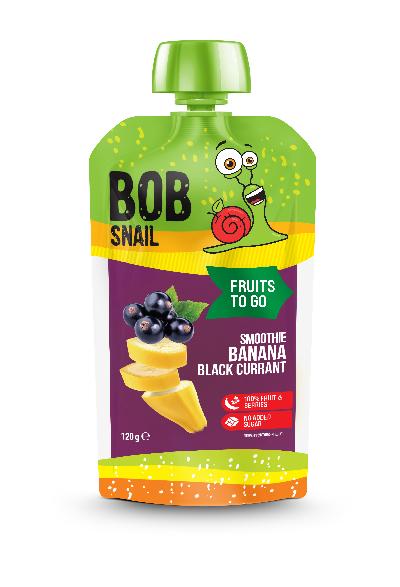 Šnek BOB Smoothie banán-černý rybíz