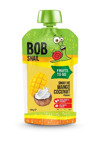 Šnek BOB Smoothie mango-kokos 120g