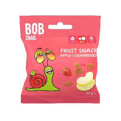 Šnek Bob ovocný snack jablko-jahoda