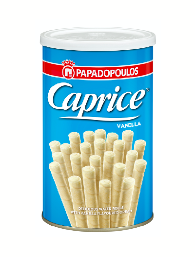 Caprice Vanilla plněné trubičky