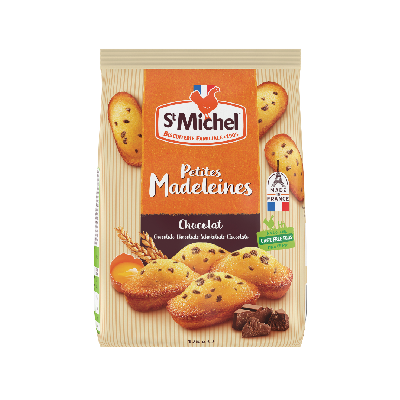St. Michel mini madlenky s kousky čokolády 