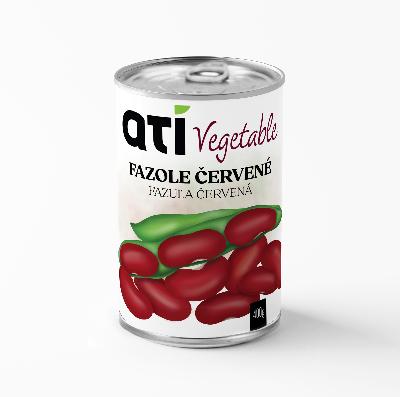 ATI Vegetable fazole červené