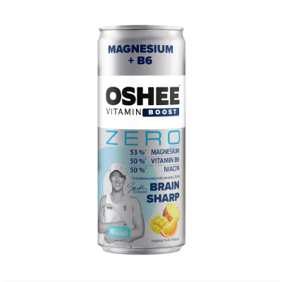 OSHEE Vitamin Boost Magnezium + B6 zero 250 ml