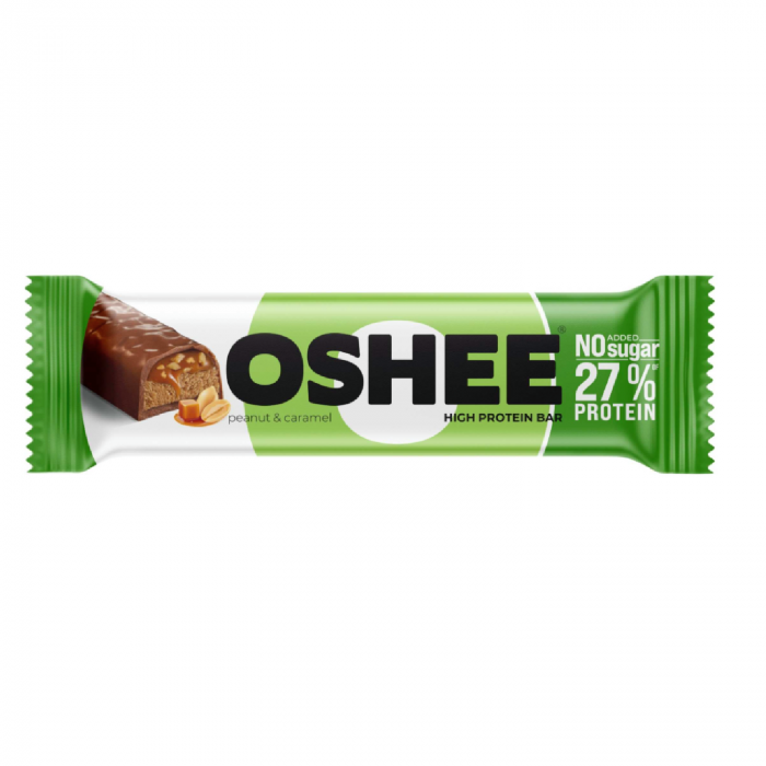 OSHEE Proteinová tyčinka Oříšek & Karamel 49g